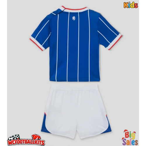 Rangers Replica Home Stadium Kit for Kids 2026-27 Short Sleeve (+ pants)